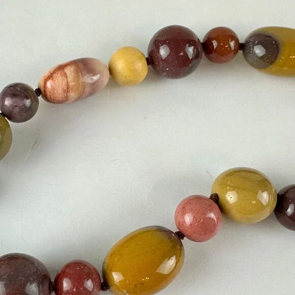 Whitney Kelly Long 36" Beaded Stone Necklace - Picture 4 of 5